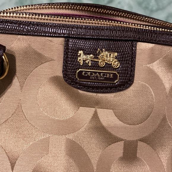 SOLD Coach tote - Picture 8 of 9